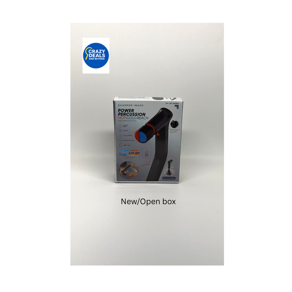 Sharper Image Power Percussion Hot & Cold Reach Percussion Massager.